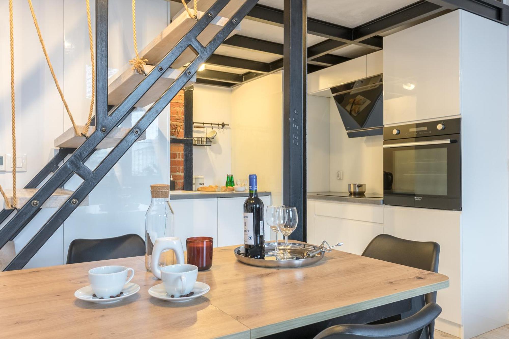 Apartament Z Antresola Nowa Papiernia Wrocław Buitenkant foto