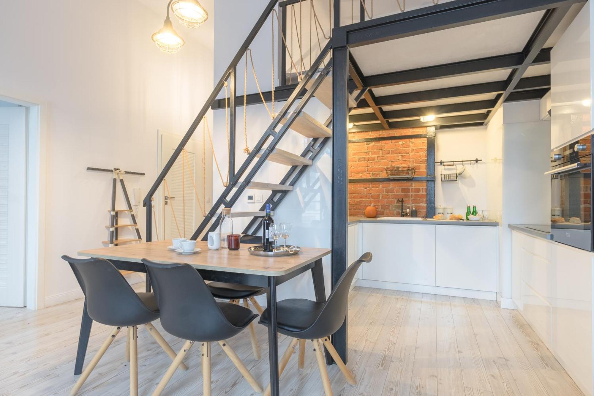 Apartament Z Antresola Nowa Papiernia Wrocław Buitenkant foto